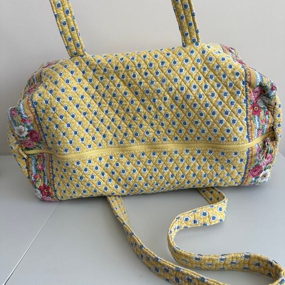 Vera Bradley Yellow Floral Tote - Picture 5 of 11